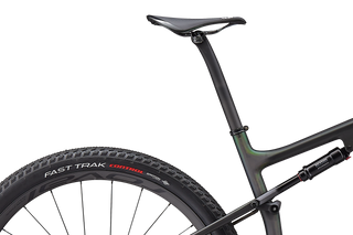 Specialized S-Works Epic - Satin/Gloss Carbon/Color Run Silver - Green Chameleon