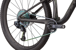 Specialized S-Works Epic - Satin/Gloss Carbon/Color Run Silver - Green Chameleon