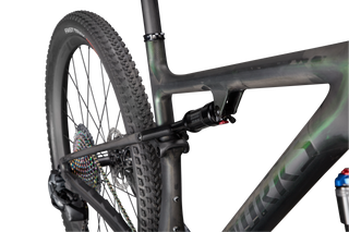 Specialized S-Works Epic - Satin/Gloss Carbon/Color Run Silver - Green Chameleon
