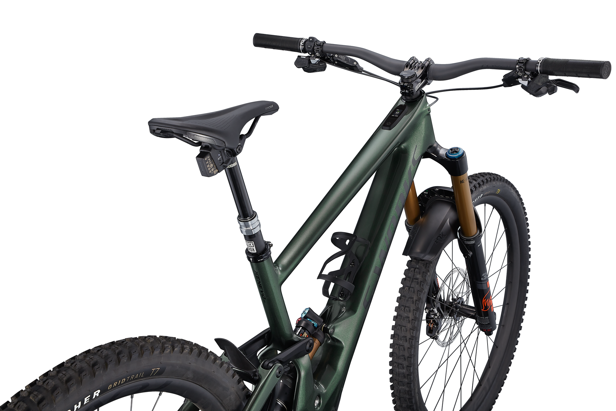 Specialized S-Works Turbo Kenevo SL - Gloss Oak Green Metallic / Satin Black