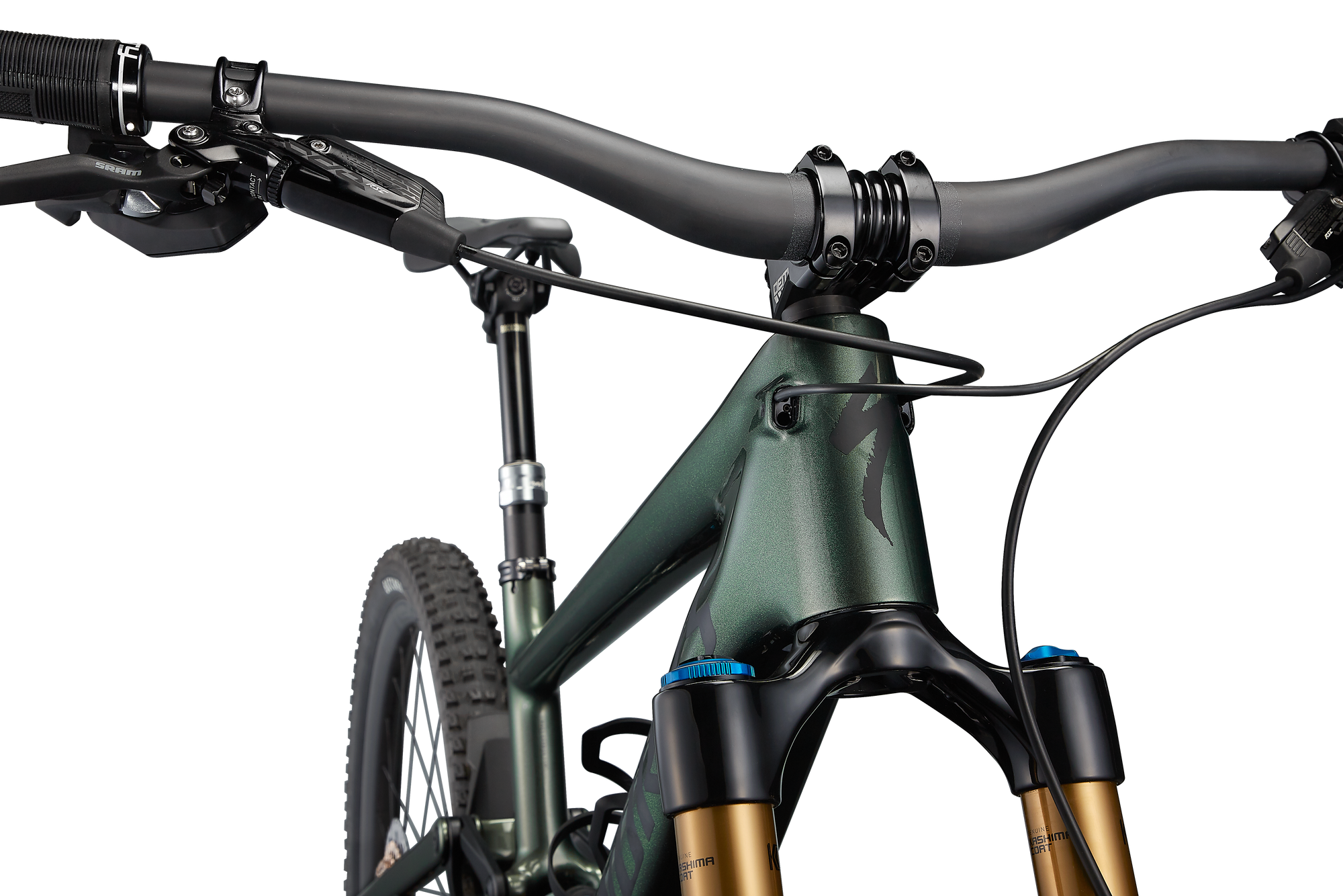 Specialized S-Works Turbo Kenevo SL - Gloss Oak Green Metallic / Satin Black