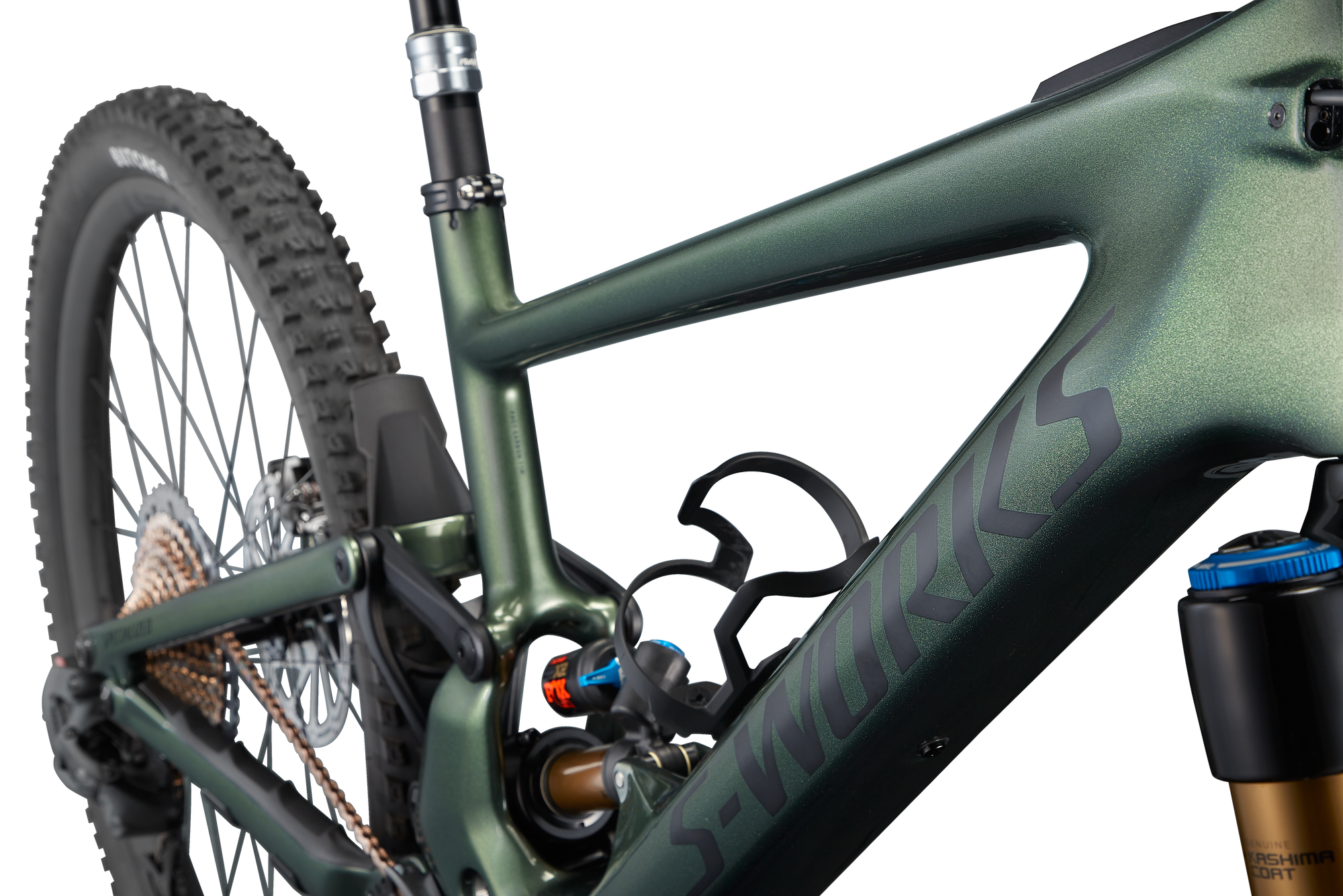 Specialized S-Works Turbo Kenevo SL - Gloss Oak Green Metallic / Satin Black