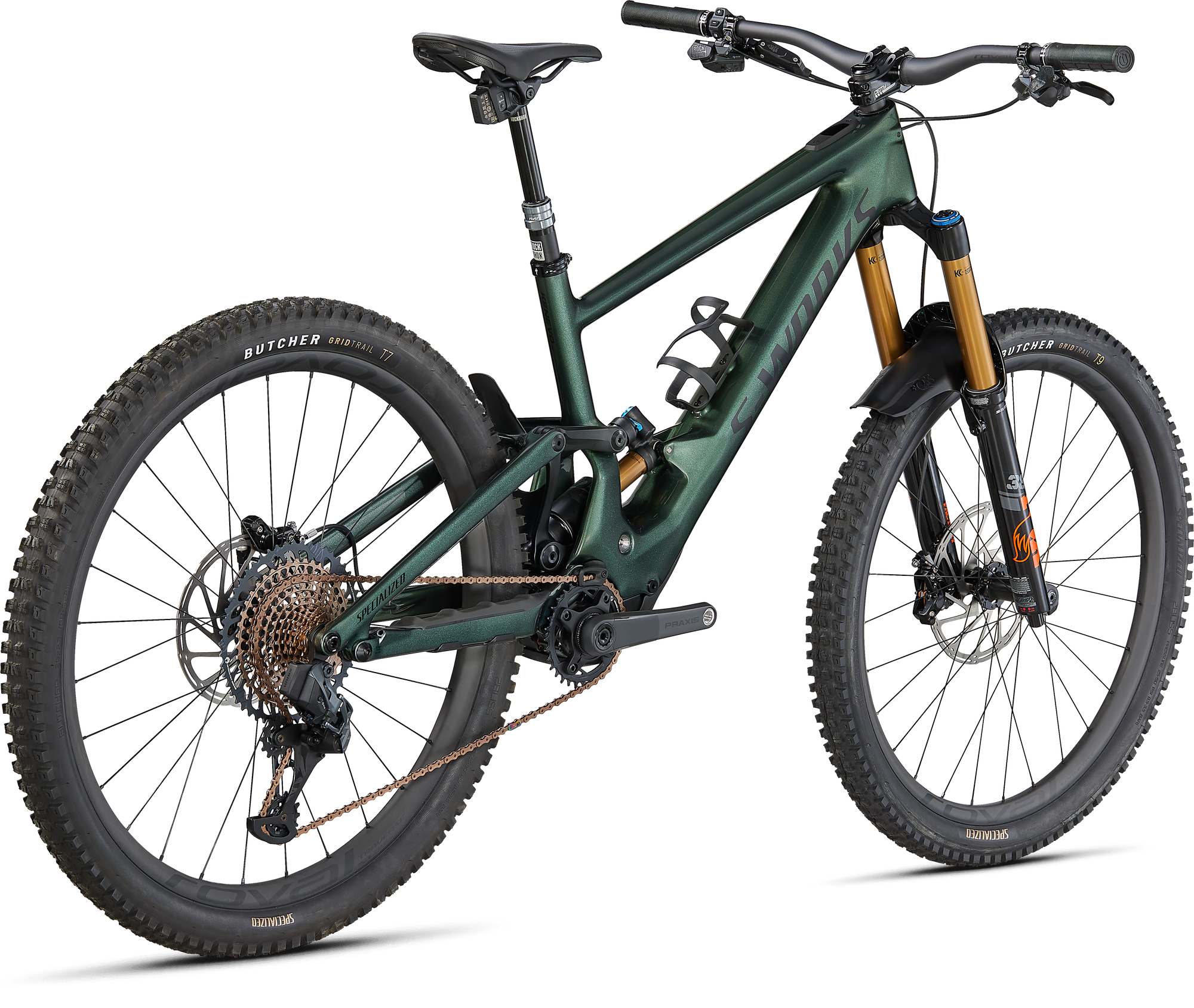 Specialized S-Works Turbo Kenevo SL - Gloss Oak Green Metallic / Satin Black