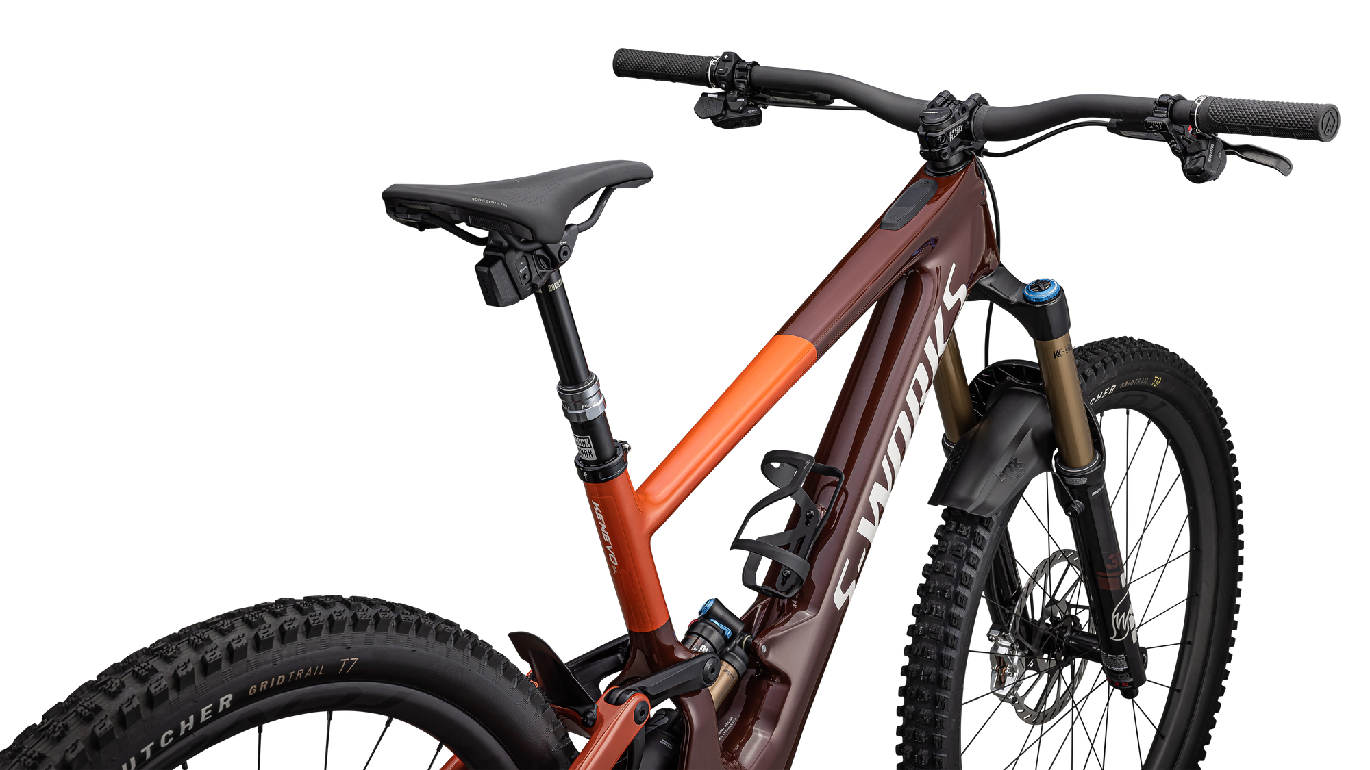 Specialized S-Works Turbo Kenevo SL 2 - Gloss Rusted Red / Redwood / White Mountains