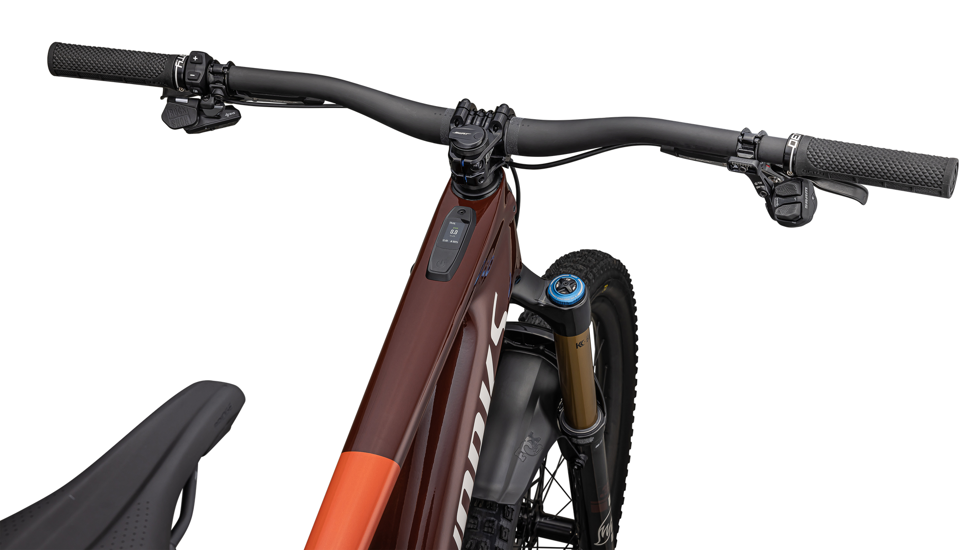 Specialized S-Works Turbo Kenevo SL 2 - Gloss Rusted Red / Redwood / White Mountains