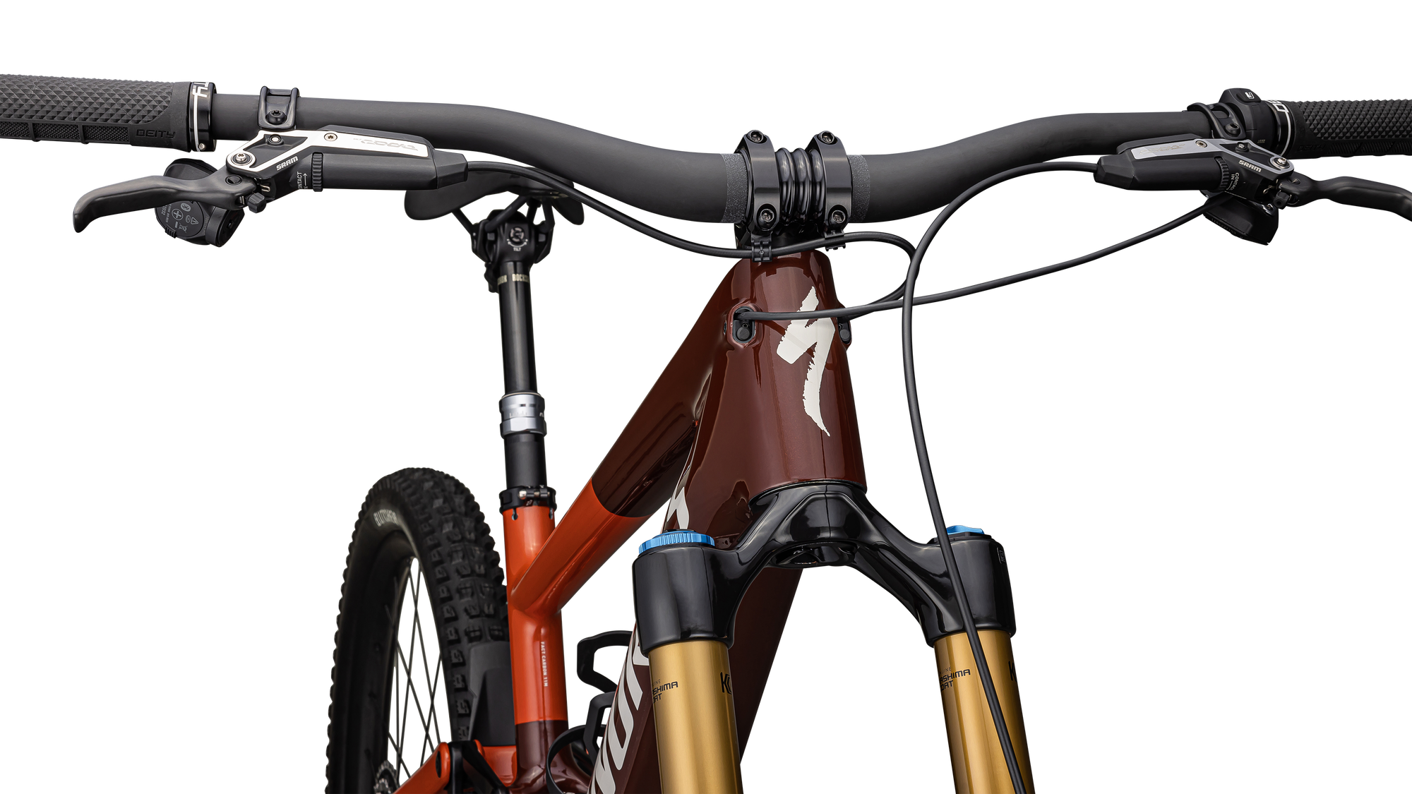 Specialized S-Works Turbo Kenevo SL 2 - Gloss Rusted Red / Redwood / White Mountains