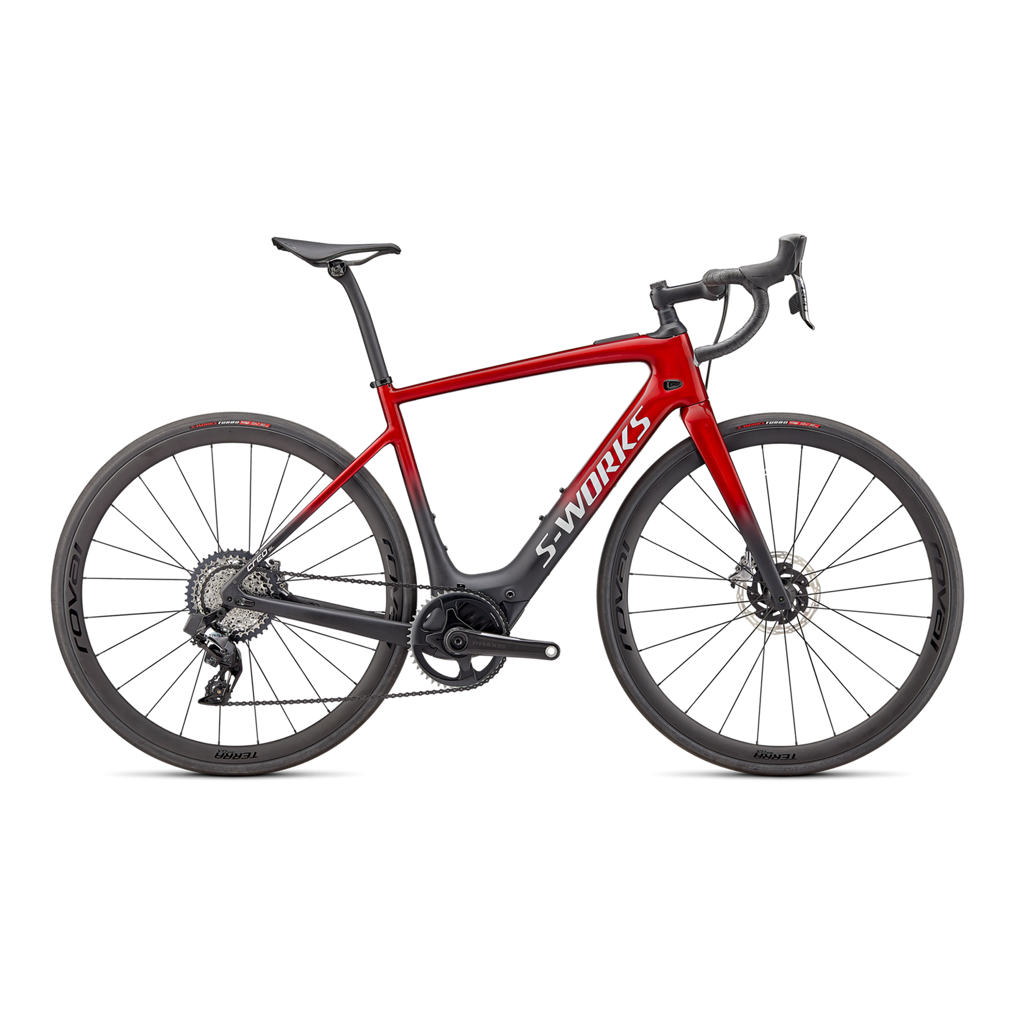 Specialized S-Works Turbo Creo SL - Red Tint/Spectraflair/Silver/Black/Chrome
