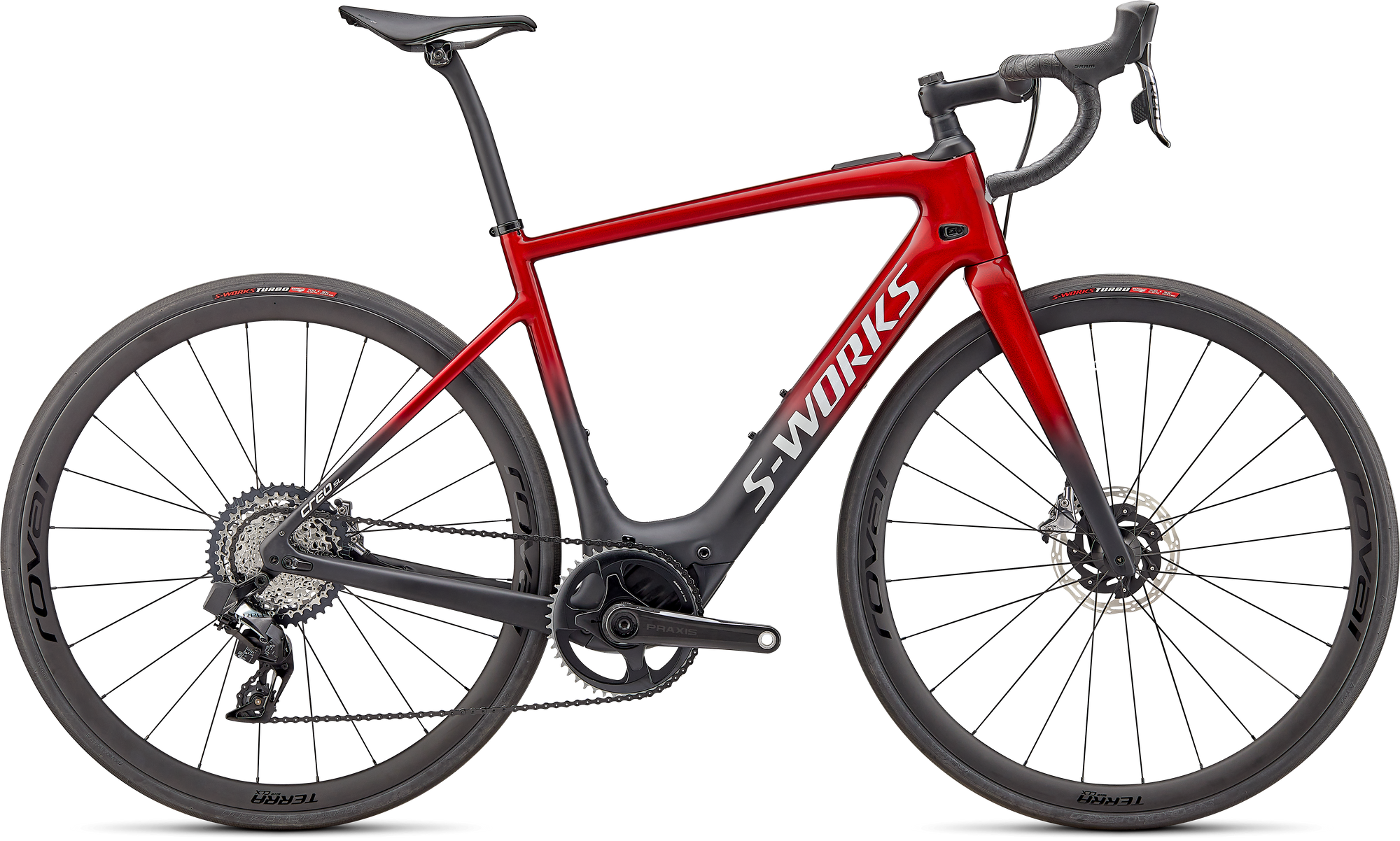 Specialized S-Works Turbo Creo SL - Red Tint/Spectraflair/Silver/Black/Chrome