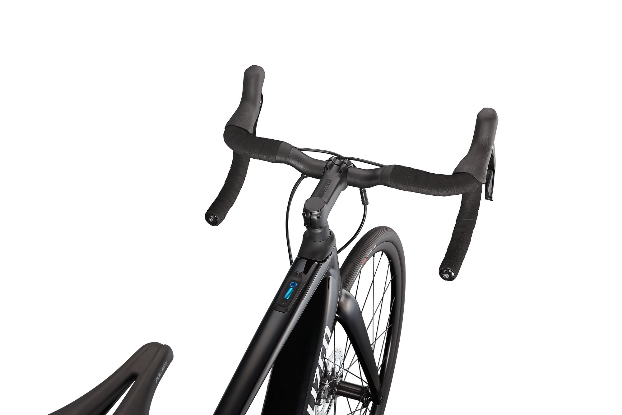 Specialized Turbo Creo SL Comp E5 - Tarmac Black/Metallic White Silver