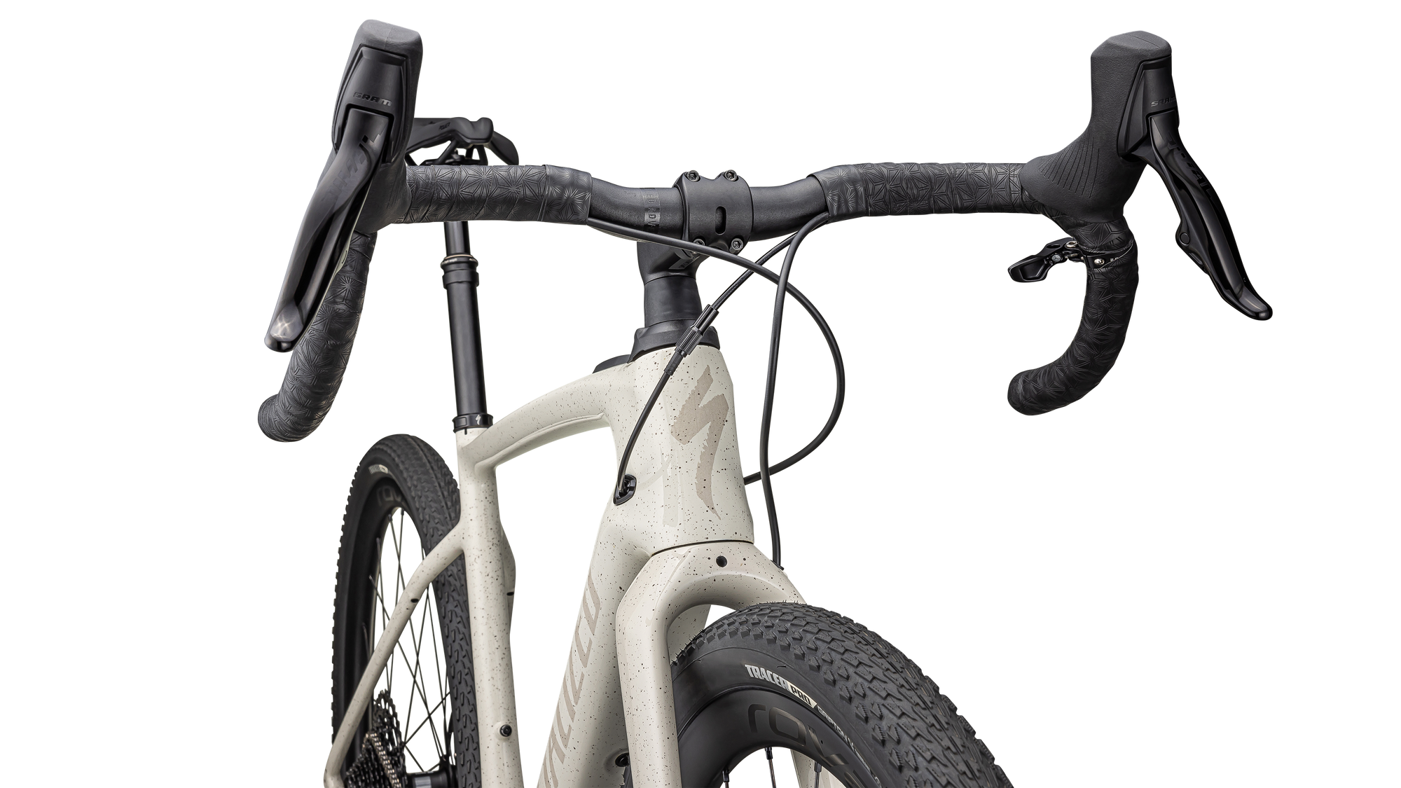 Specialized Turbo Creo 2 Expert - SRAM Rival / GX Eagle AXS - Gloss Black Pearl Birch Black Pearl Speckle