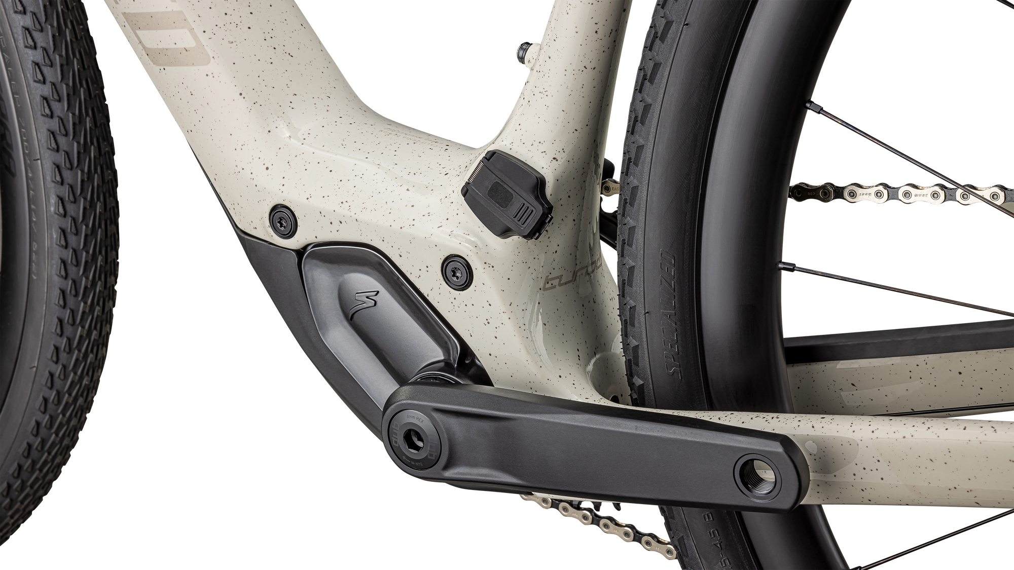 Specialized Turbo Creo 2 Expert - SRAM Rival / GX Eagle AXS - Gloss Black Pearl/ Birch/ Black Pearl Speckle
