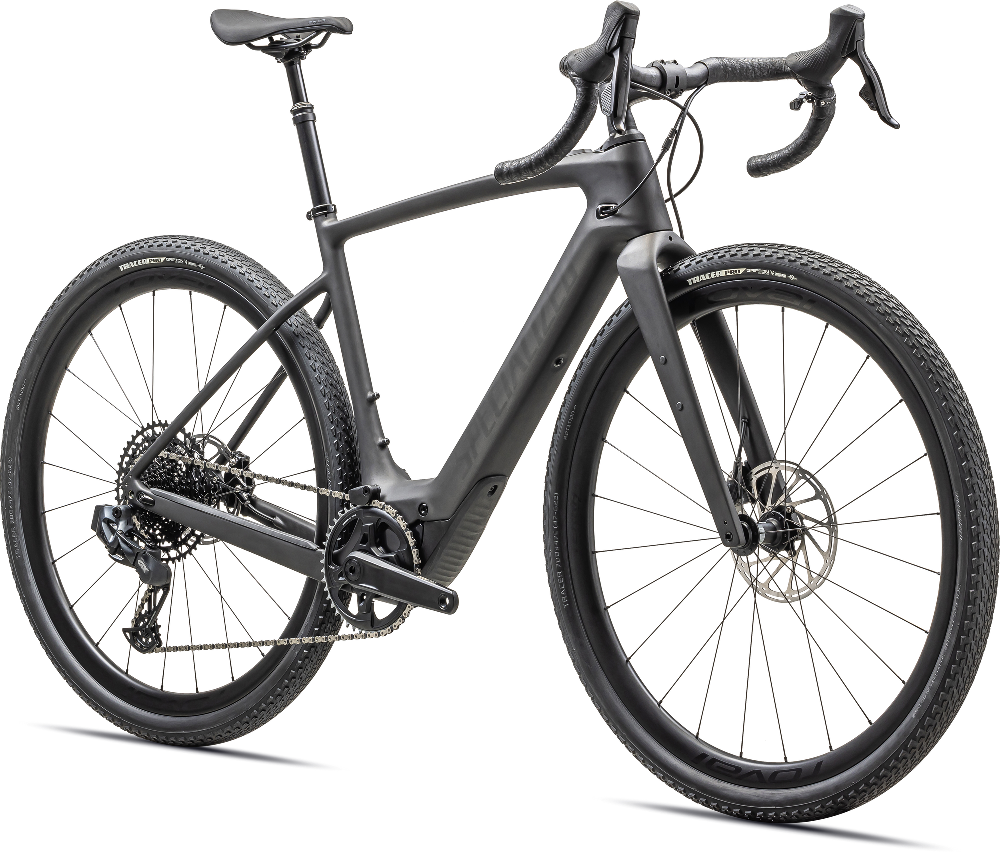 Specialized Turbo Creo 2 Expert - SRAM Rival / GX Eagle AXS - Satin Metallic Obsidian Obsidian
