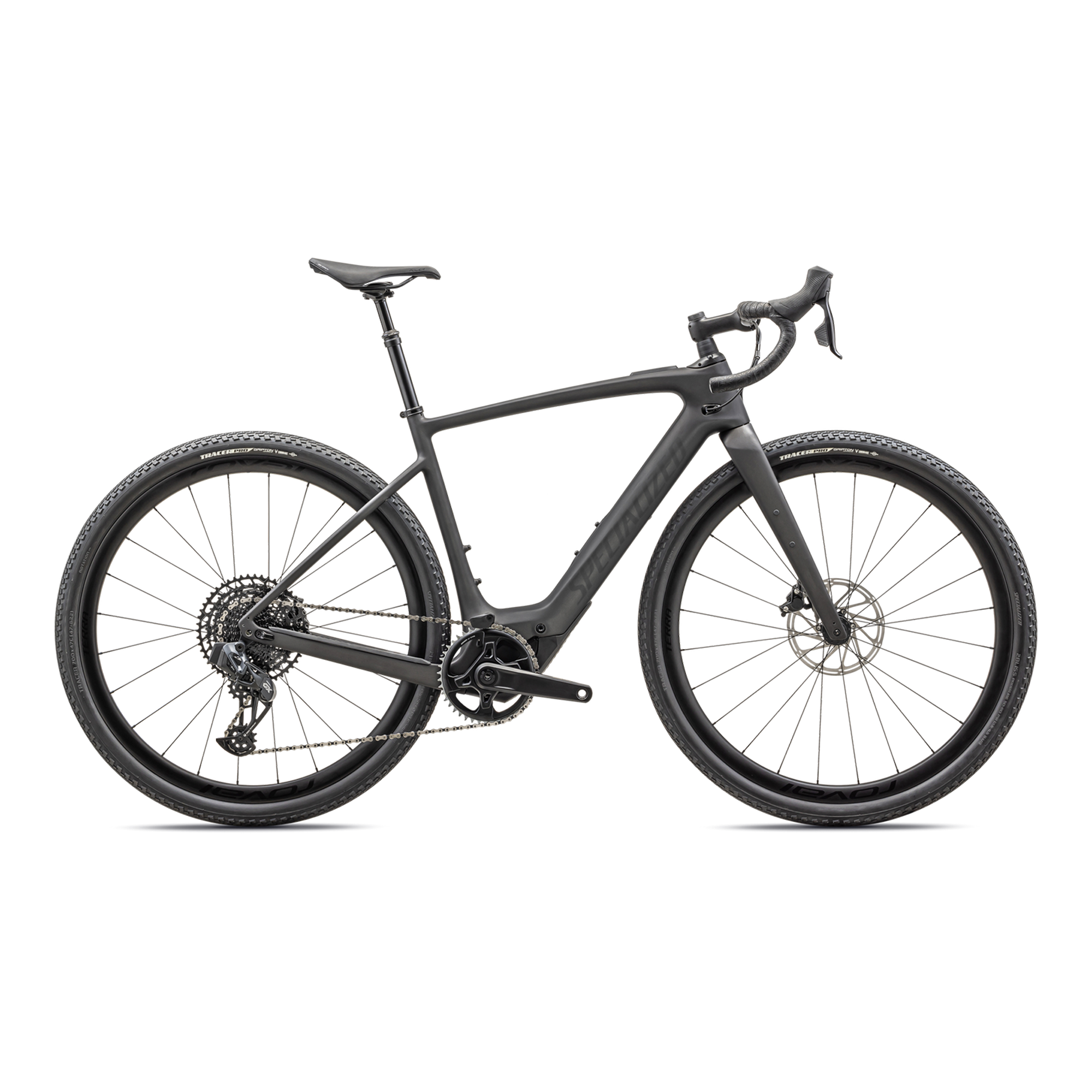 Specialized Turbo Creo 2 Expert - SRAM Rival / GX Eagle AXS - Satin Metallic Obsidian Obsidian