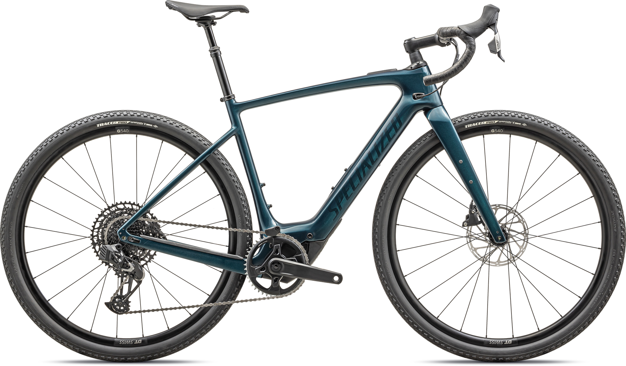 Specialized Turbo Creo 2 Comp - SRAM Apex / X1 Eagle AXS - Metallic Deep Lake / Deep Lake