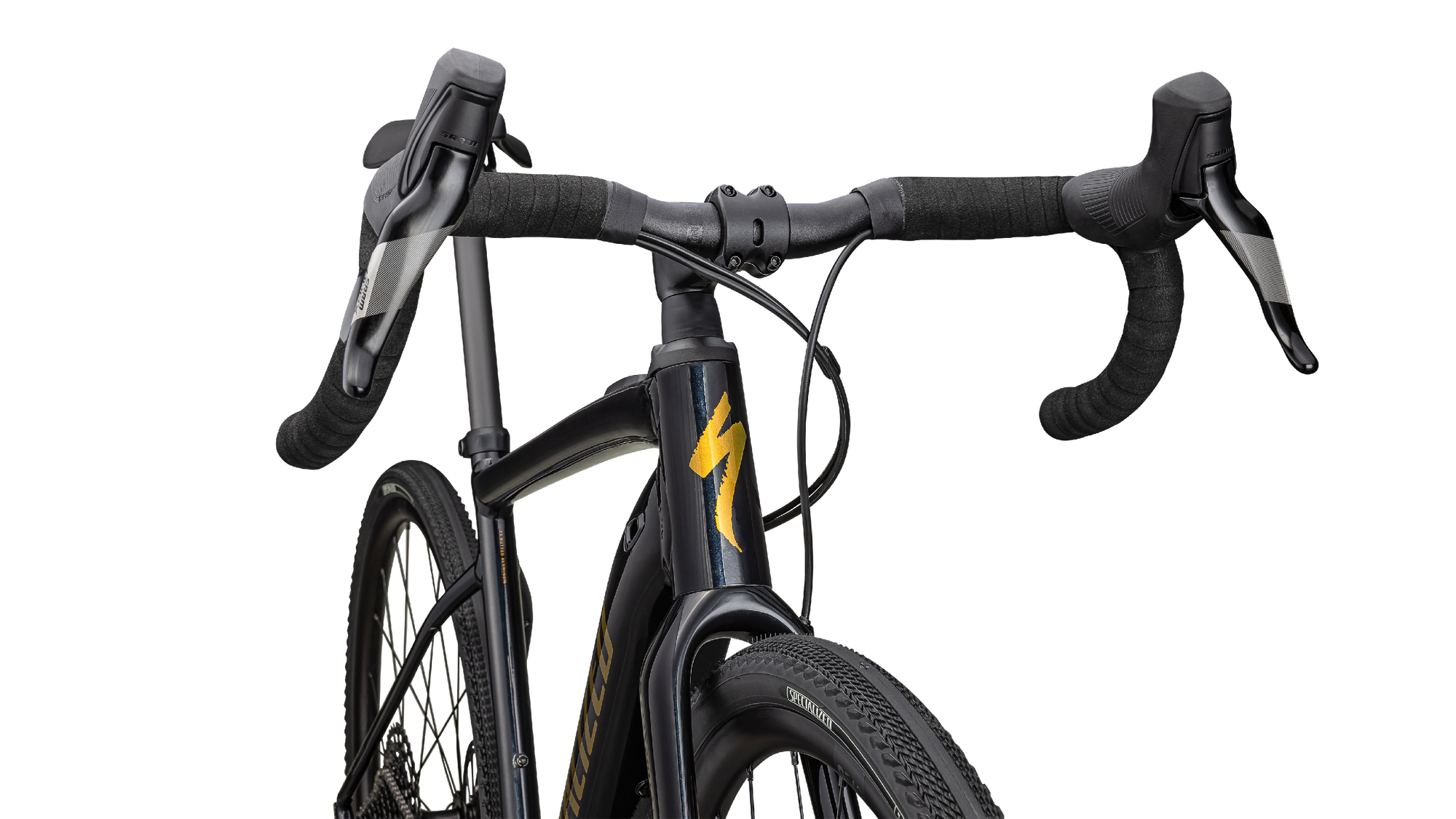 Specialized Turbo Creo 2 Comp E5 - SRAM Apex Eagle - Gloss Metallic Dark Navy / Harvest Gold Metallic