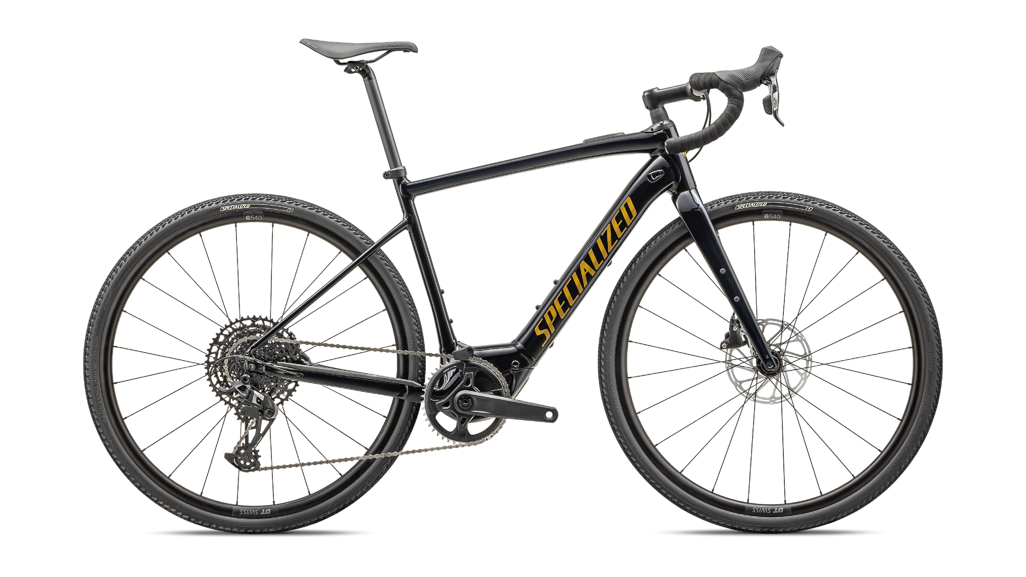 Specialized Turbo Creo 2 Comp E5 - SRAM Apex Eagle - Gloss Metallic Dark Navy / Harvest Gold Metallic