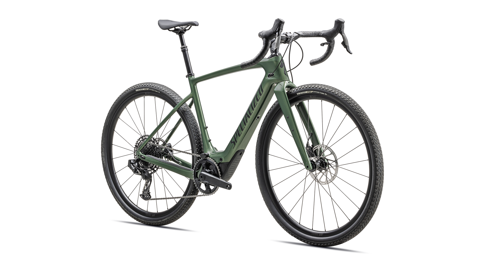 Specialized Turbo Creo 2 Comp - SRAM Apex / X1 Eagle AXS - Cypress Metallic / Black Liquid Metal