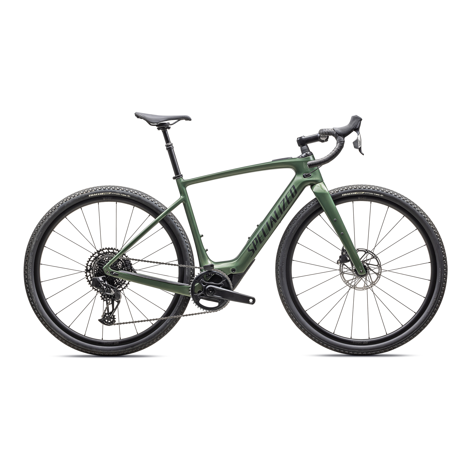Specialized Turbo Creo 2 Comp - SRAM Apex / X1 Eagle AXS - Cypress Metallic / Black Liquid Metal