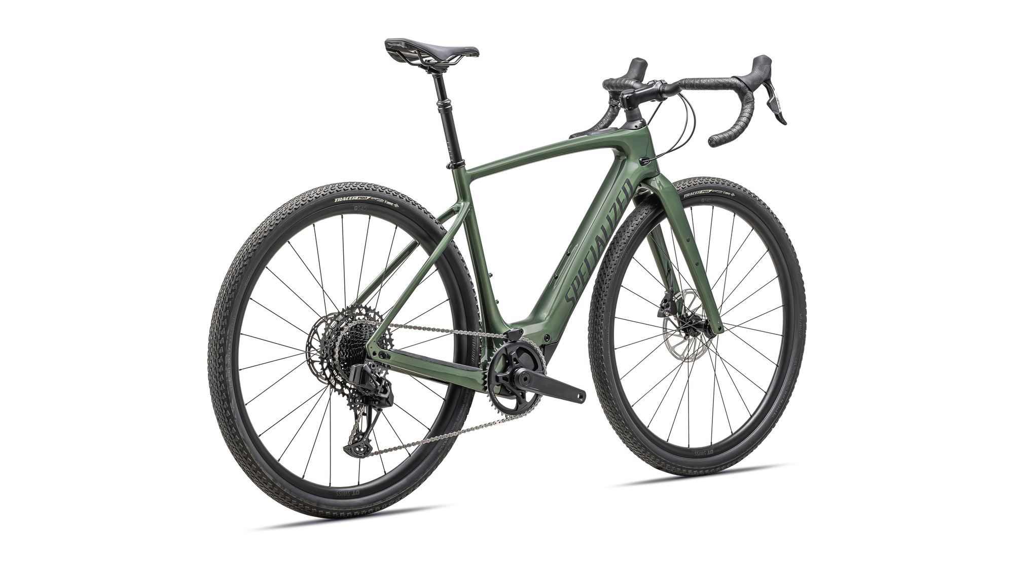 Specialized Turbo Creo 2 Comp - SRAM Apex / X1 Eagle AXS - Cypress Metallic / Black Liquid Metal