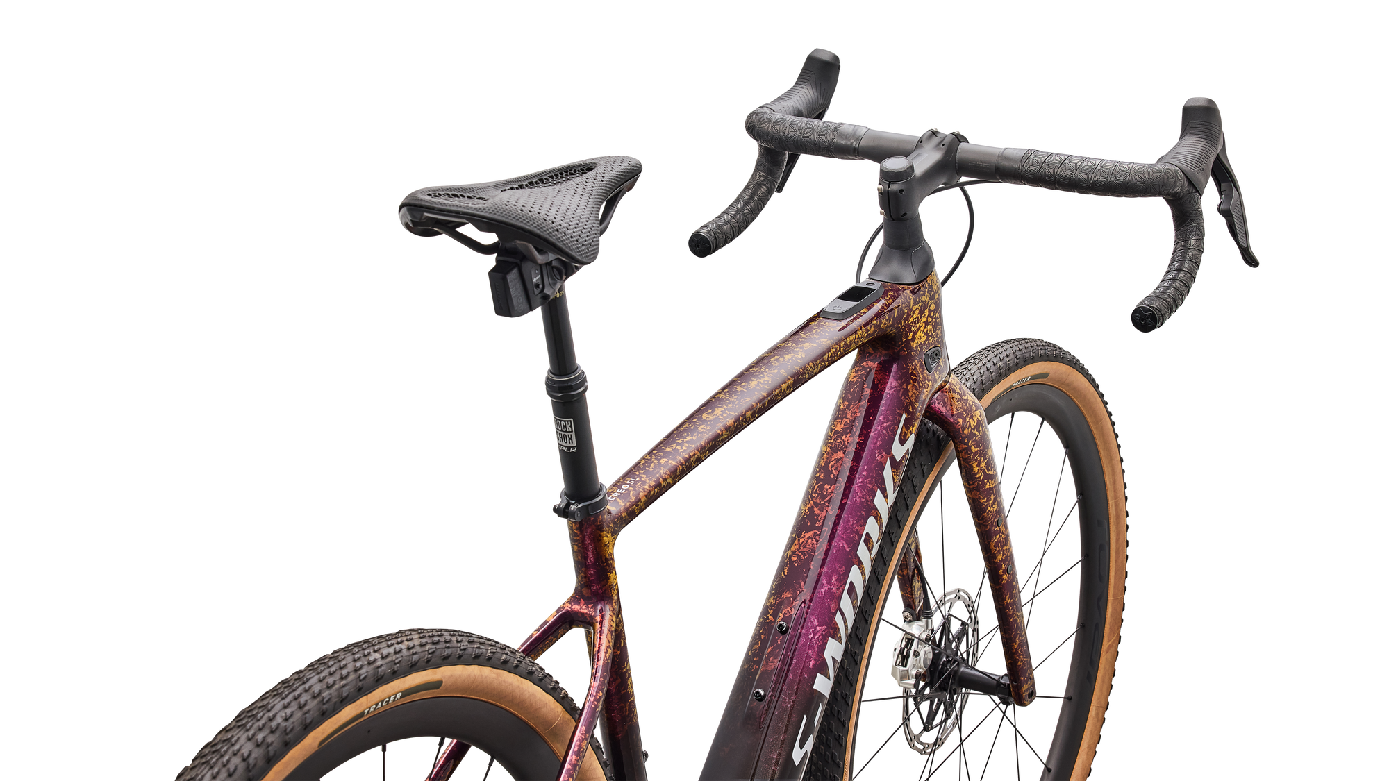 Specialized S-Works Turbo Creo 2 - SRAM RED / XX1 Eagle AXS - Gloss Bordeaux Metallic/Fade/Pearl Dry Impasto/Silver Dust