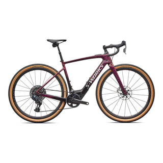 Specialized S-Works Turbo Creo 2 - SRAM RED / XX1 Eagle AXS - Gloss Bordeaux Metallic/Fade/Pearl Dry Impasto/Silver Dust