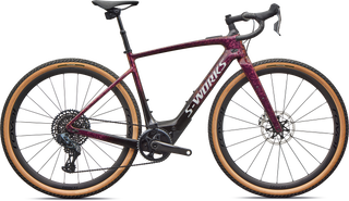 Specialized S-Works Turbo Creo 2 - SRAM RED / XX1 Eagle AXS - Gloss Bordeaux Metallic/Fade/Pearl Dry Impasto/Silver Dust
