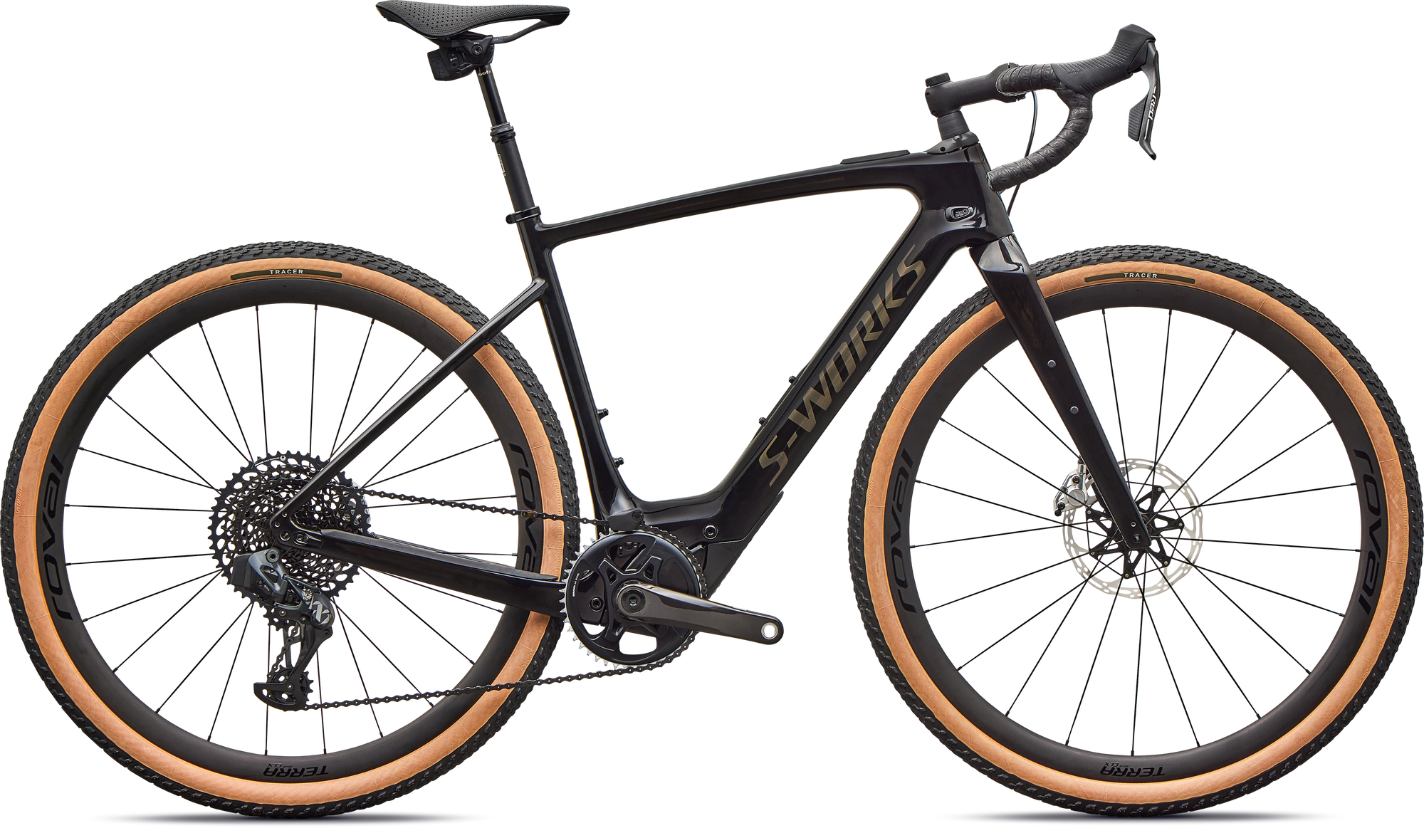 Specialized S-Works Turbo Creo 2 - SRAM RED / XX1 Eagle AXS - Gloss Carbon/Chrome