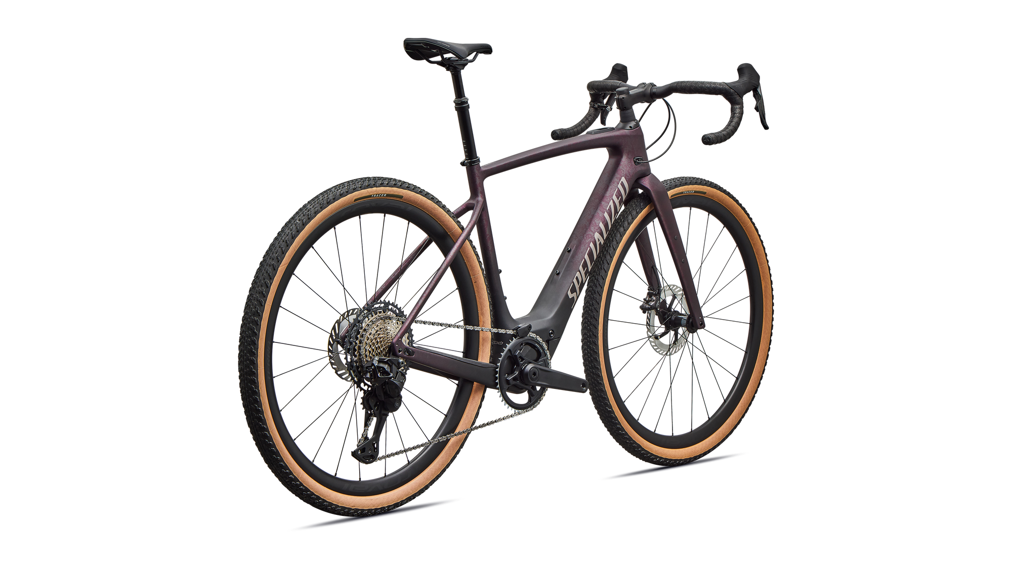 Specialized Turbo Creo 2 Expert - Shimano GRX Di2 - Satin Nebula Metallic/Bordeaux Metallic Dry Impasto/Desert Metallic