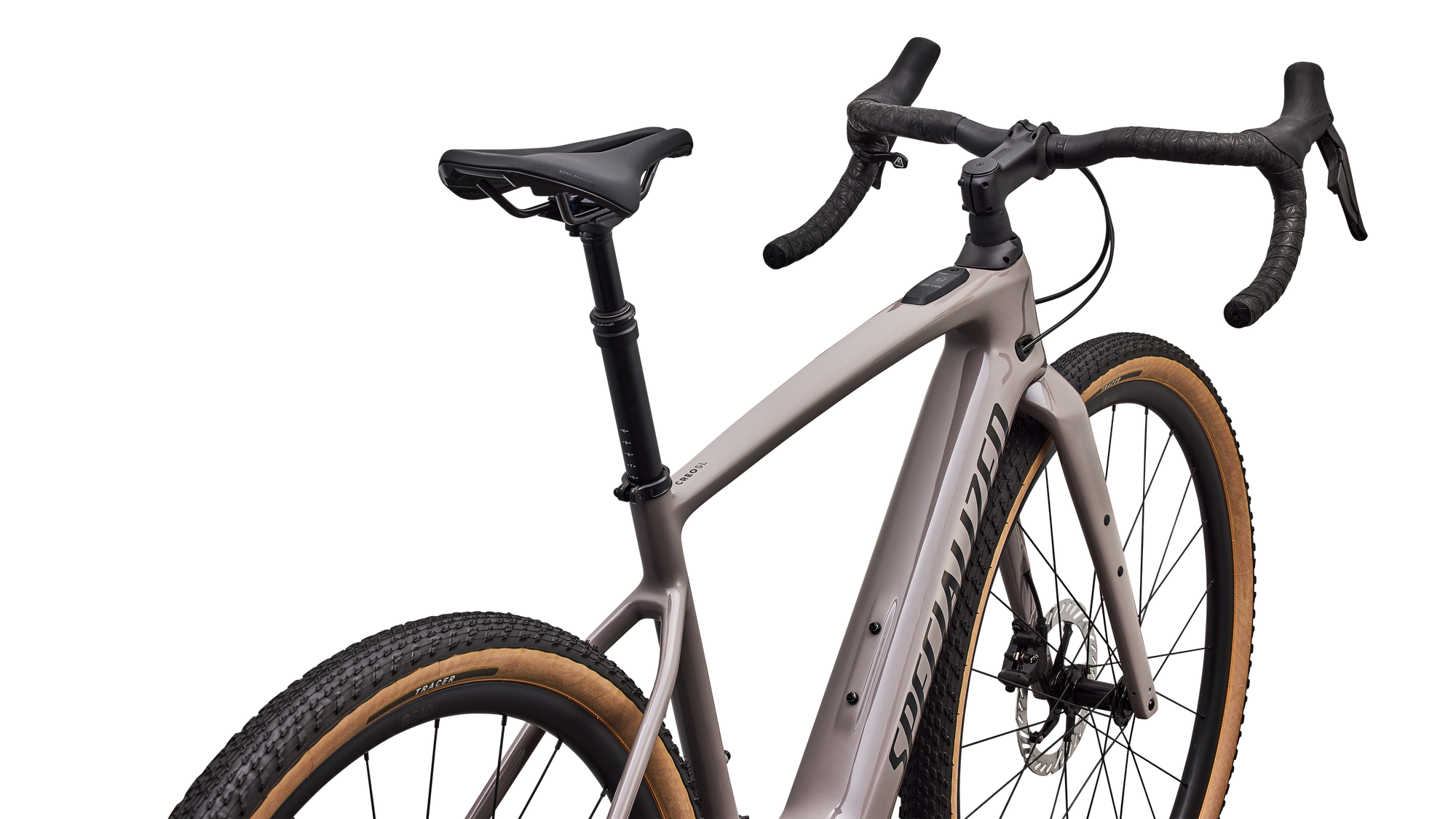 Specialized Turbo Creo 2 Comp - Shimano GRX Di2 - Gloss Desert Metallic/Black