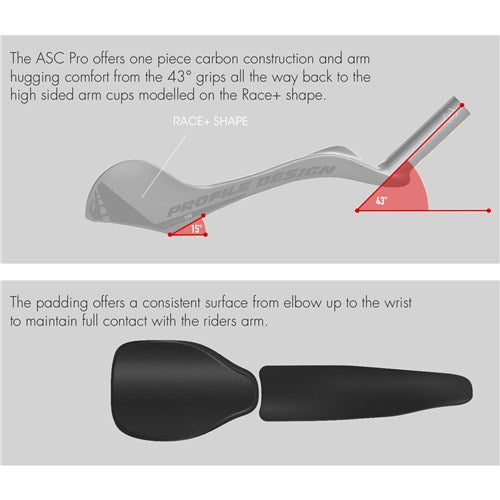 Profile Design ASC Pro 43 Aerobar Extension 375mm
