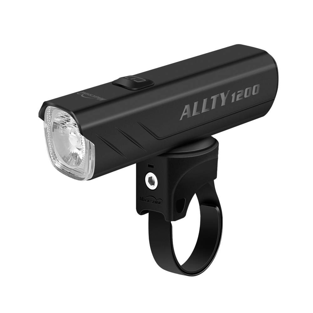 Magicshine Allty 1200 Front Light Garmin and GoPro Mounts