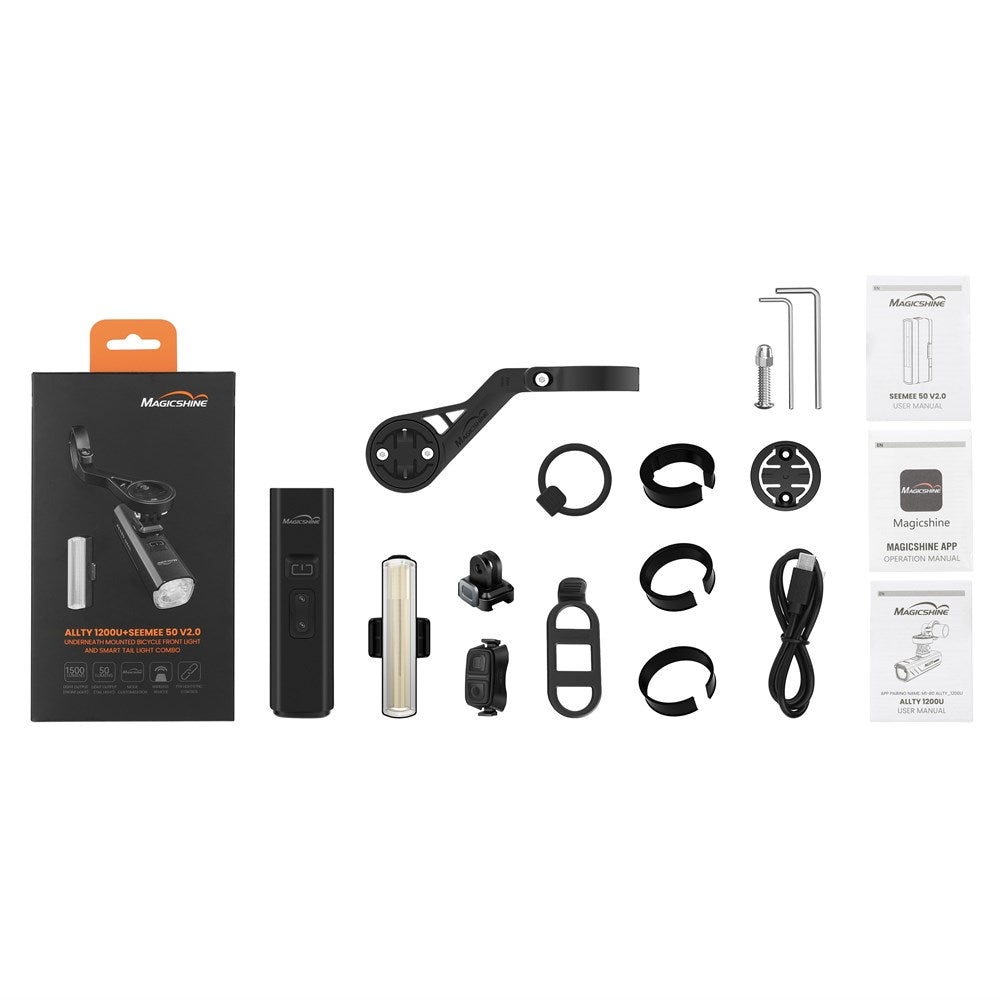 Magicshine Light Set – Allty 1200U Front Light + SeeMee 50 V2 Rear Light