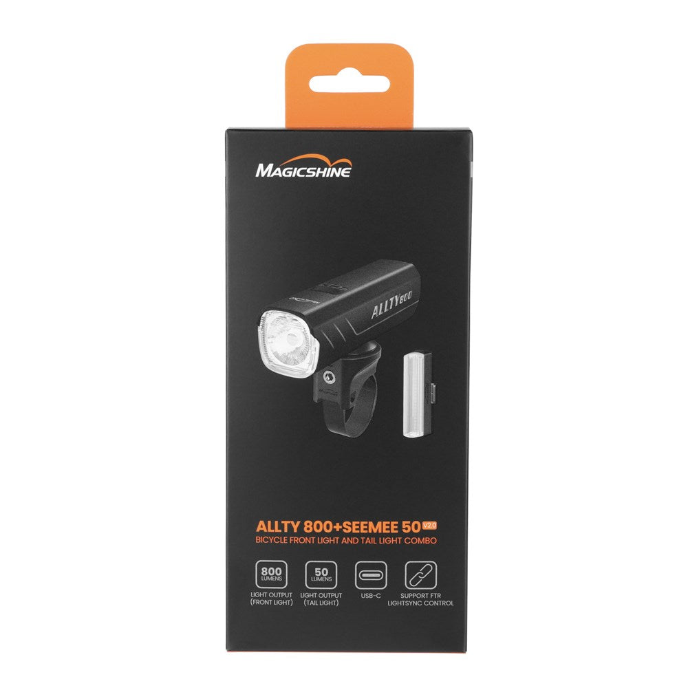 Magicshine Light Set – Allty 800 Front Light + SeeMee 50 V2 Rear Light