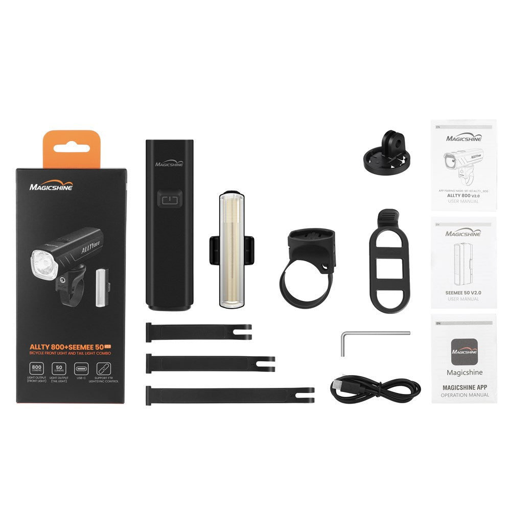 Magicshine Light Set – Allty 800 Front Light + SeeMee 50 V2 Rear Light