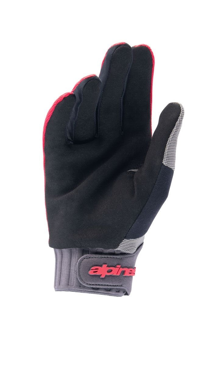 Alpinestars Youth A-Dura Gloves - Fluro Red