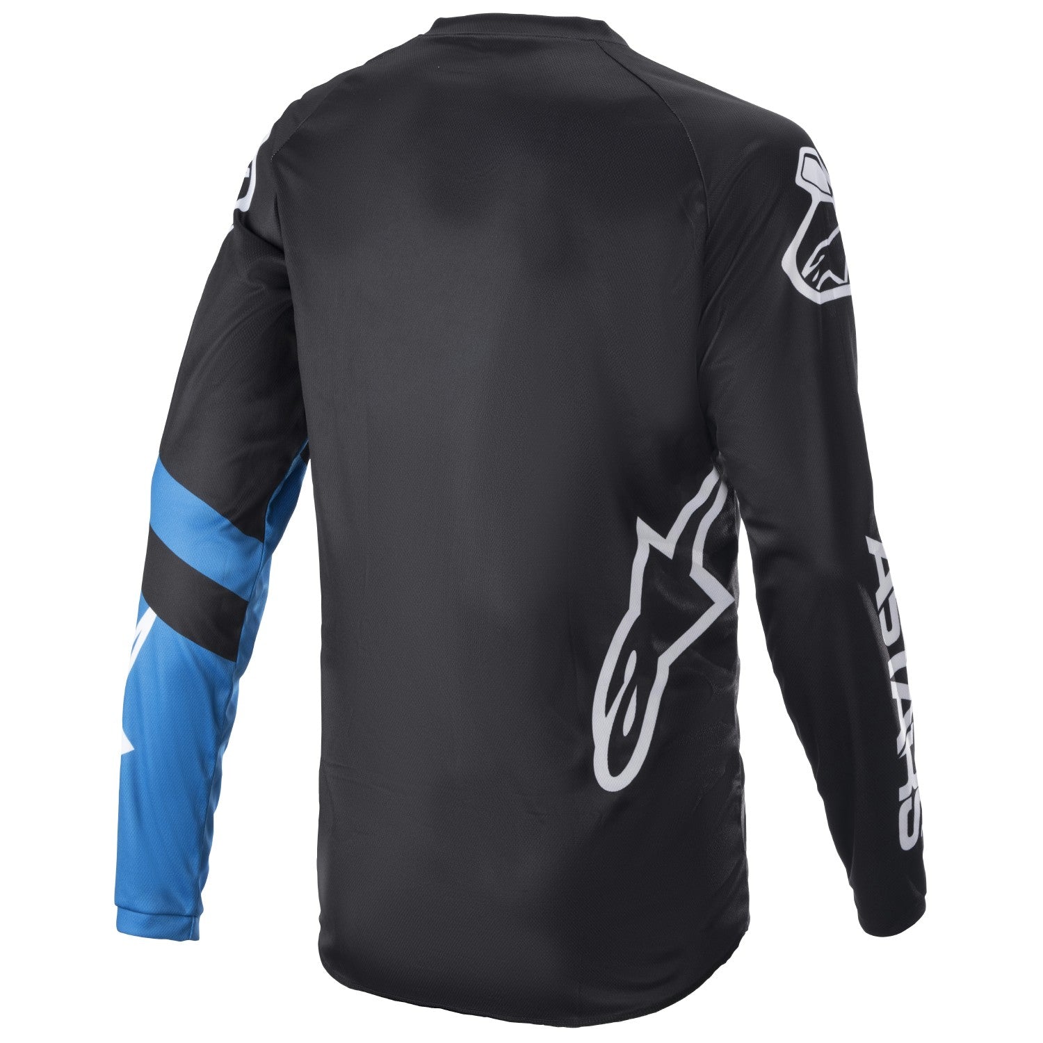 Alpinestars Racer V3 Long Sleeve Jersey - Black Bright Blue