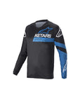 Alpinestars Racer V3 Long Sleeve Jersey - Black Bright Blue