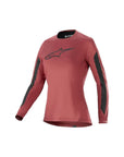 Alpinestars Stella A-Dura Dri Astar Long Sleeve Jersey - Burgundy