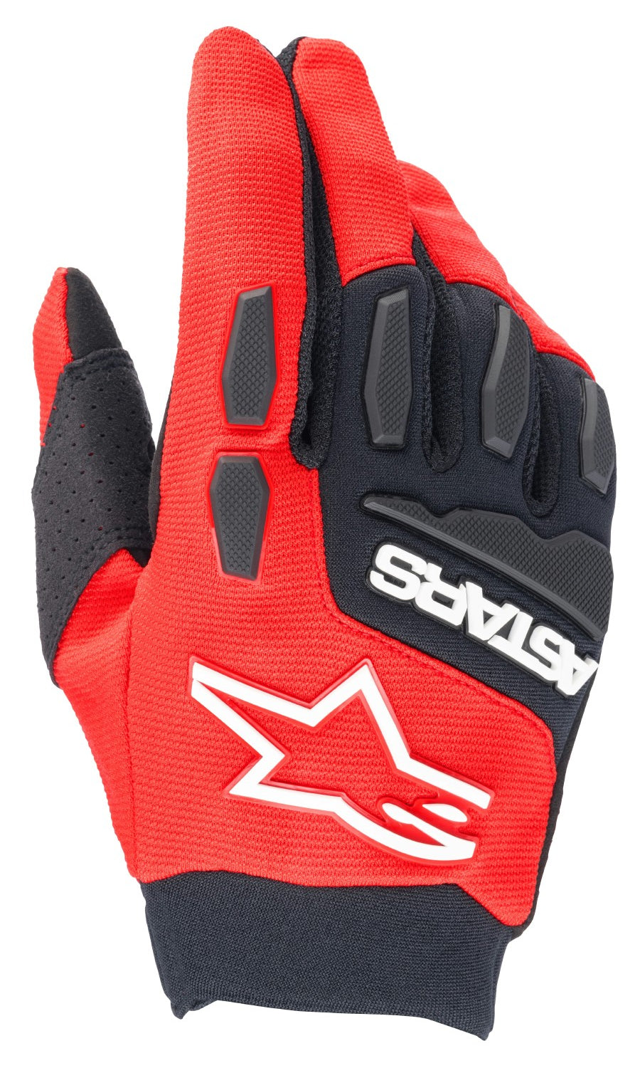 Alpinestars Youth Freeride Gloves - Bright Red White