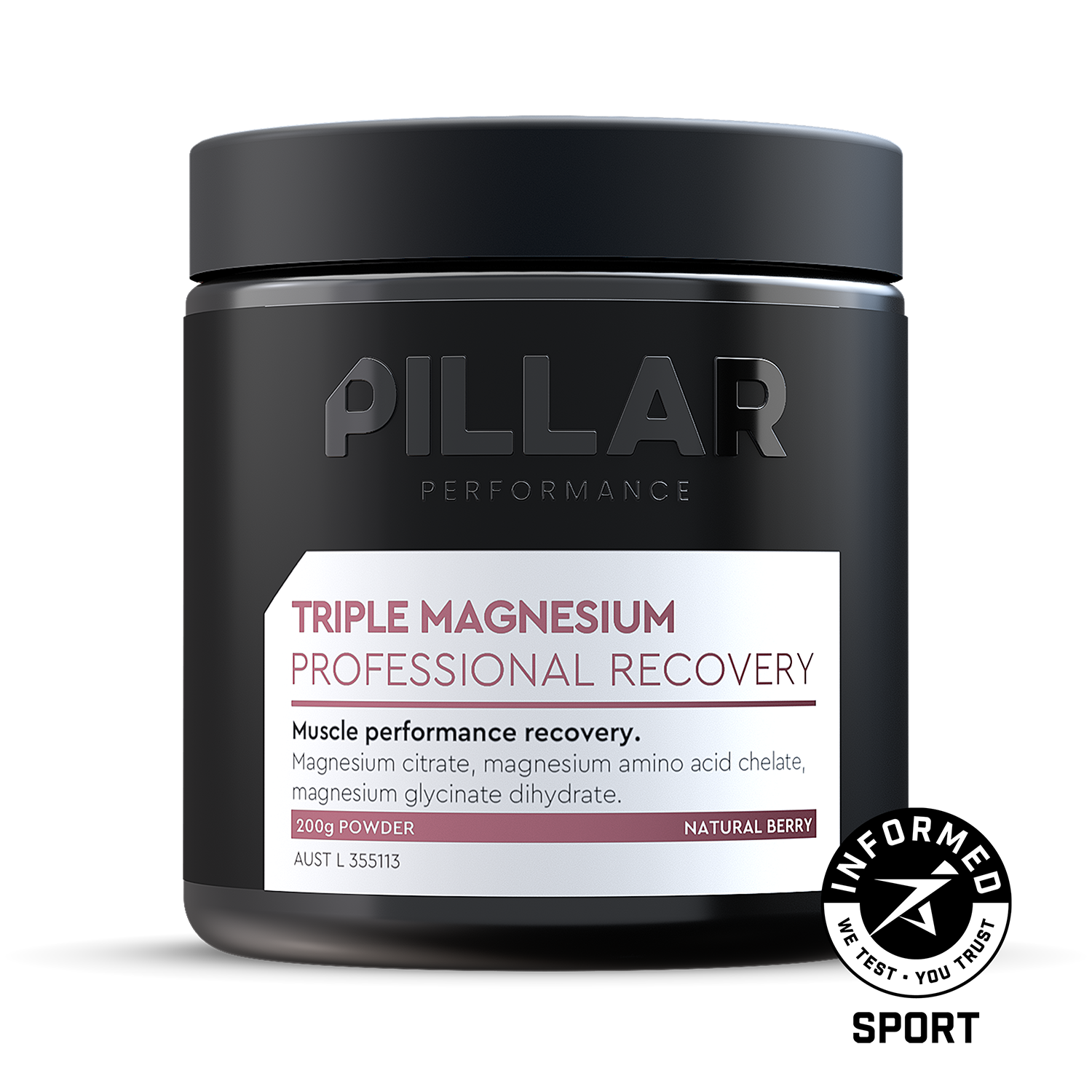 Pillar Performance Triple Magnesium Powder