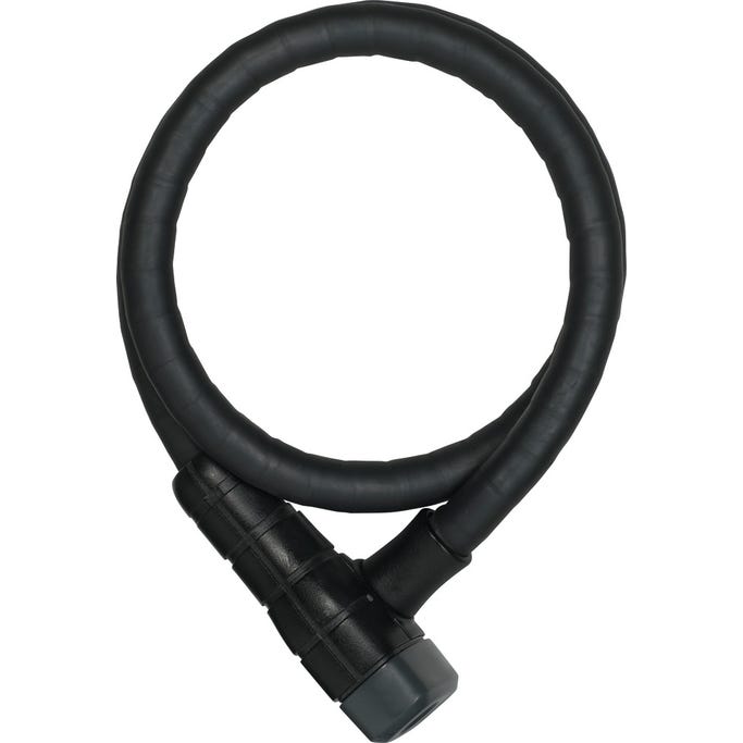 Abus Microflex 6615K Steel-O-Flex - 85cm X 15mm SCMU Black