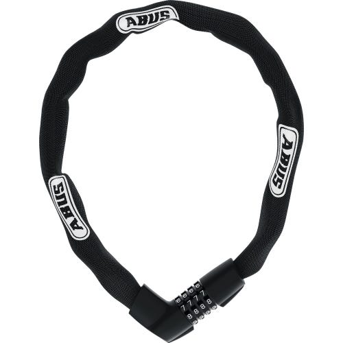 Abus Tresor Combo 1385 - 75cm X 6mm Black - No Bracket