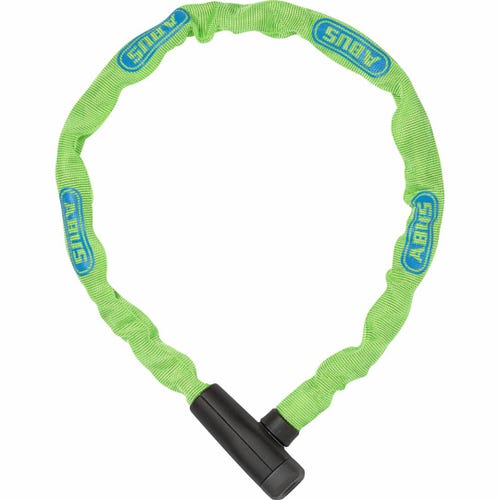 Abus Steel-O-Chain 5805K Key - 75cm X 5mm Lime - No Brkt
