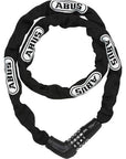 Abus Steel-O-Chain 5805C Combo - 110cm Black X 5mm - No Brkt