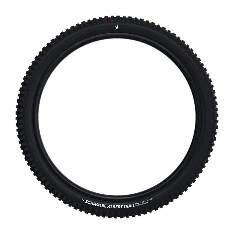 Schwalbe Albert 27.5 x 2.50 Gravity Pro Radial Soft Compound TUBELESS