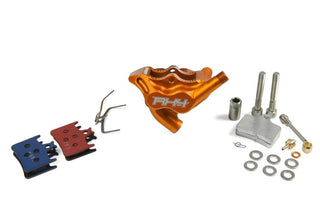Hope RX4+ Caliper Flatmount+ 20MM Min - Rear Orange