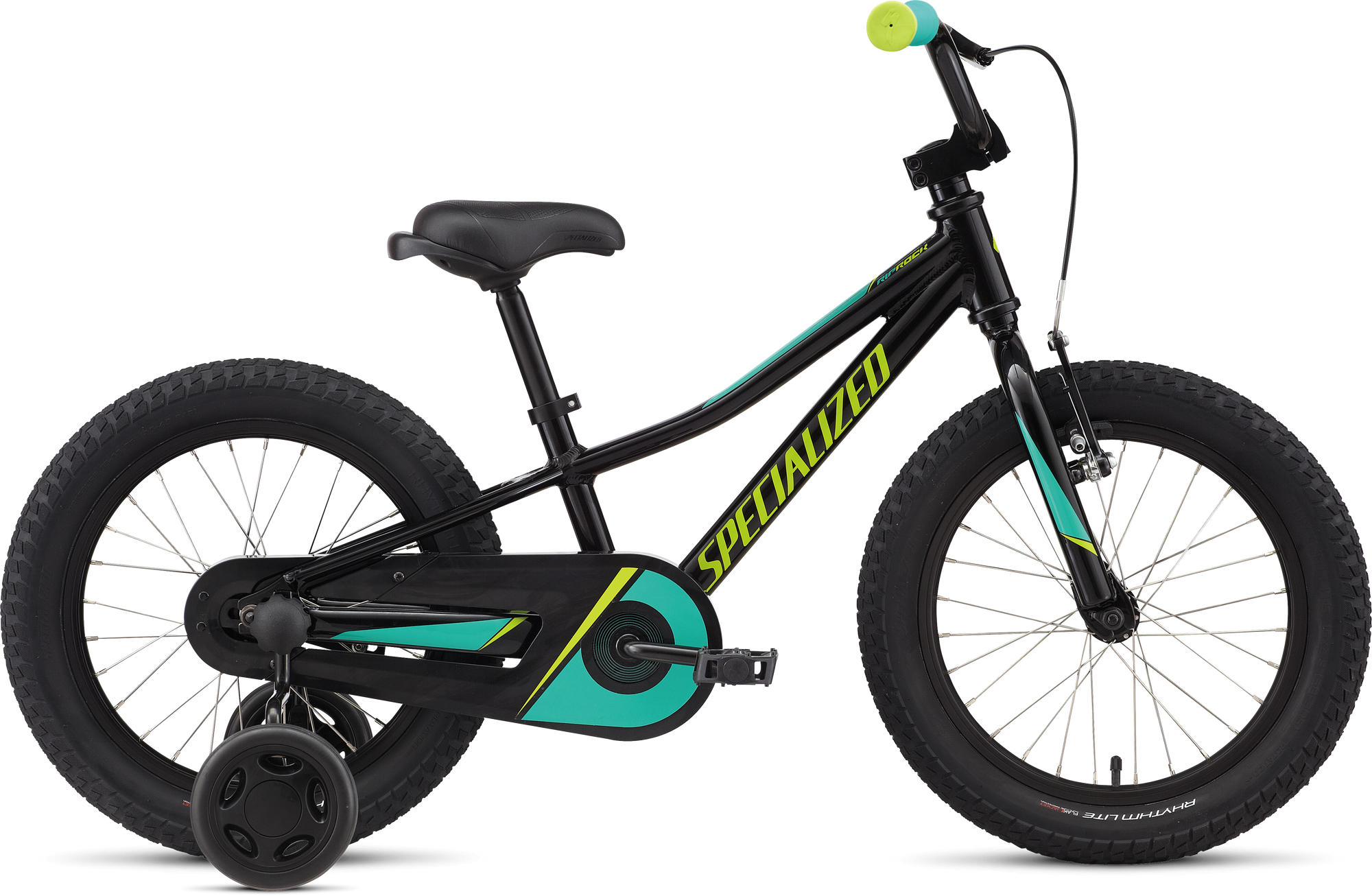 Specialized Riprock Coaster 16 - Tarmac Black / Emerald / Hyper Reflective