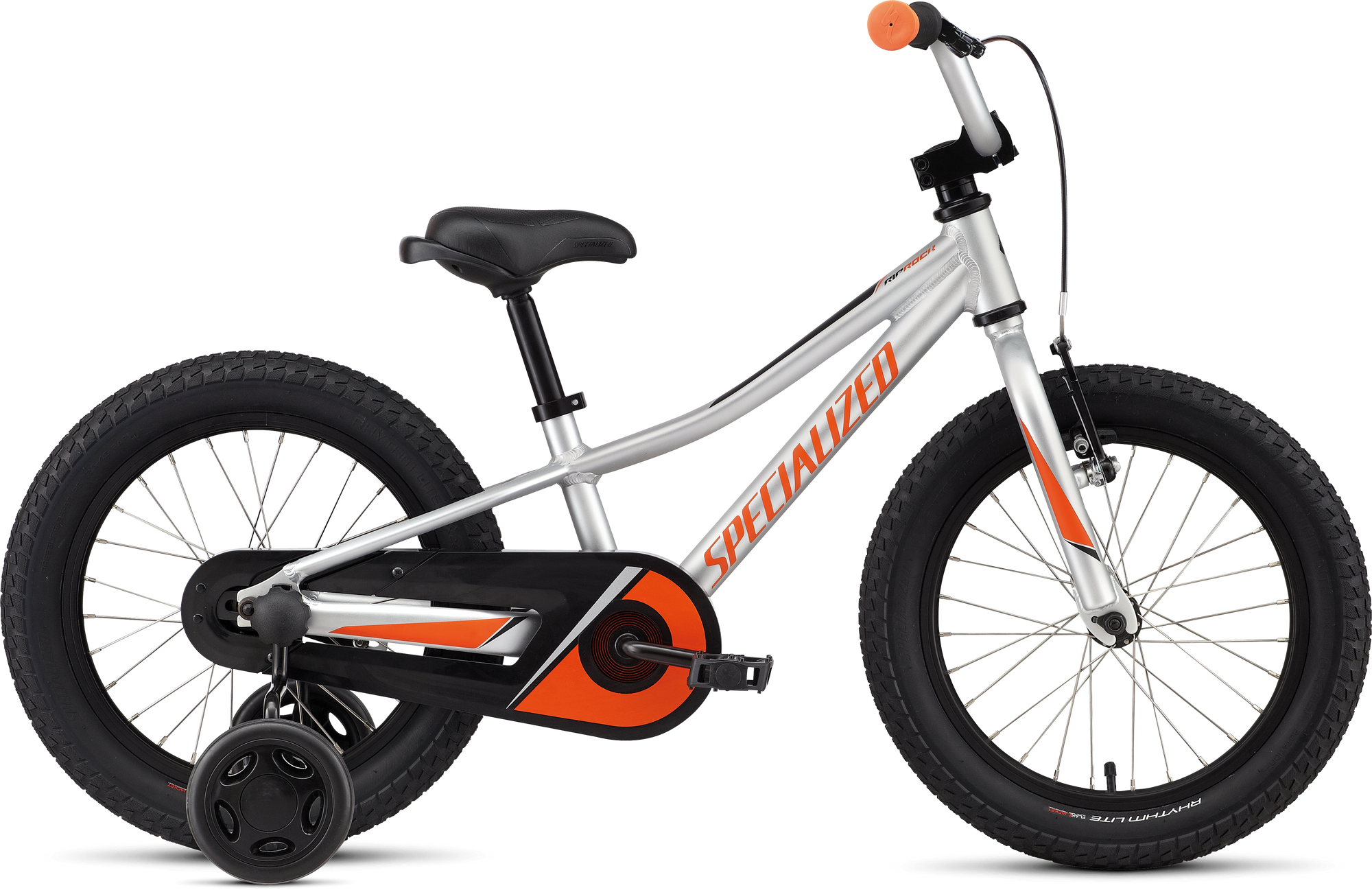 Specialized Riprock Coaster 16 - Silver / Moto Orange / Black Reflective