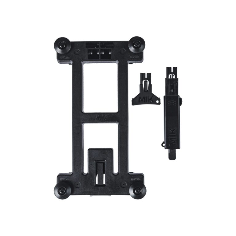 Basil Mik 2.0 Bag/Basket Adaper Plate Lockable - Black