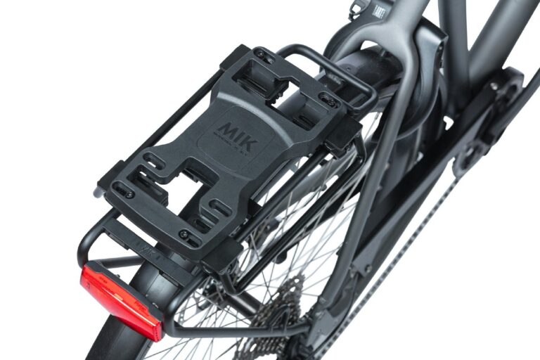 Basil Mik Pannier Bag Tubes 2 ST- Black